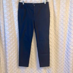 LOFT Navy Velveteen Pants